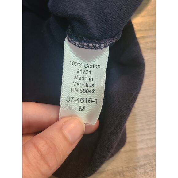 Woman within medium women's navy blue tee - Picture 4 of 7